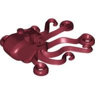 Animal, Octopus [Plain] em Vermelho escuro