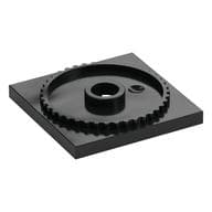 Turntable 4 x 4 Square Base, Locking