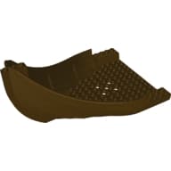 Boat Hull Section, Viking Bow / Stern em Marrom escuro