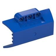Technic Engine Block Half / Side Intake Panel em Azul