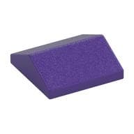 Brick Sloped 33° 2 x 2 Double em Roxo escuro