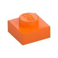 Plate 1 x 1 em Laranja
