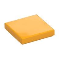 Tile 2 x 2 with Groove em Laranja vivo claro