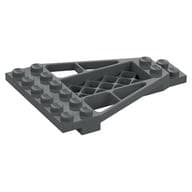 Wedge Plate 8 x 6 x 2/3 with Grille em Cinza azulado escuro