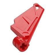 Large Figure Wing, Small em Vermelho