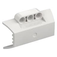 Technic Engine Block Half / Side Intake Panel em Branco
