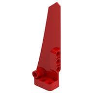 Technic Panel Fairing #6 Long Smooth, Side B em Vermelho