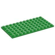 Plate 6 x 12 em Verde vivo
