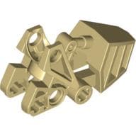 Large Figure Foot, with Ball Joint Socket with Flat Top 3 x 6 x 2 1/3 em Bege