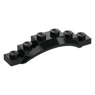 Wheel Arch, Mudguard, 1 1/2 x 6 x 1 [Arch Extended]