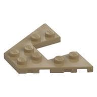 Wedge Plate 4 x 6 em Bege escuro