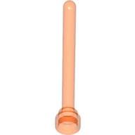 Antenna 1 x 4 with Rounded Top em Laranja neon translúcido