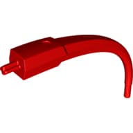 Large Figure Tail / Horn em Vermelho