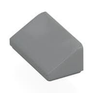 Brick Sloped 30° 1 x 2 x 2/3 em Cinza azulado claro