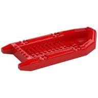 Boat / Rubber Raft / Dinghy, Large 22 x 10 x 3 em Vermelho