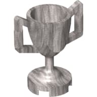 Equipment Trophy Cup [Plain] em Prata metálico