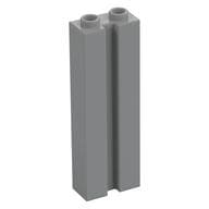 Brick Special 1 x 2 x 5 with Groove em Cinza azulado claro