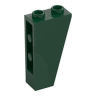 Brick Sloped Inverted 75° 2 x 1 x 3 em Verde escuro