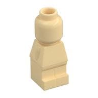 Microfig [Plain] em Bege