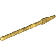 Weapon Pike / Spear Round End em Dourado perolado