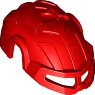Large Figure Helmet em Vermelho