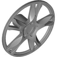 Wheel Cover 5 Spoke Thick [Fits 56145] em Prata fosco