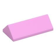 Brick Sloped 45° 2 x 4 Double em Rosa vivo