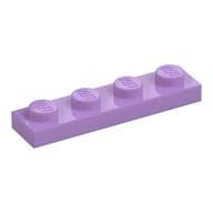 Plate 1 x 4 em Lavanda médio