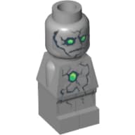 Microfig Heroica Golem Guardian em Cinza azulado claro