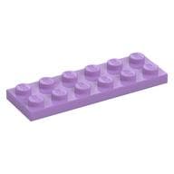 Plate 2 x 6 em Lavanda médio