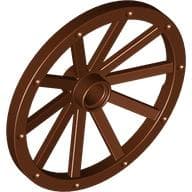 Wheel Wagon Huge (43mm D.) em Marrom avermelhado