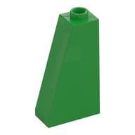 Brick Sloped 75° 2 x 1 x 3 with Hollow Stud em Verde vivo
