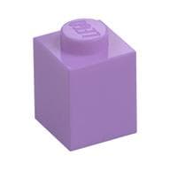 Brick 1 x 1 em Lavanda médio