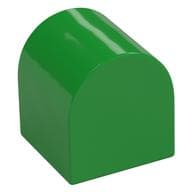 Duplo Brick 2 x 2 x 2 Curved Top em Verde vivo