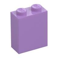 Brick 1 x 2 x 2 with Inside Stud Holder em Lavanda médio