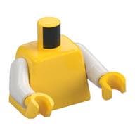 Torso, White Arms, Yellow Hands [Plain]