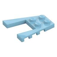 Wedge Plate 4 x 4 with 2 x 2 Cutout em Celeste médio