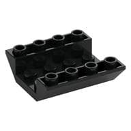 Brick Sloped Inverted 45° 4 x 4 Double with 4 x 2 Recessed, 2 Holes