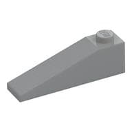 Brick Sloped 18° 4 x 1 em Cinza azulado claro