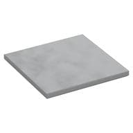 Tile 6 x 6 with Bottom Tubes em Cinza azulado claro