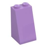 Brick Sloped 75° 2 x 2 x 3 [Solid Studs] em Lavanda médio