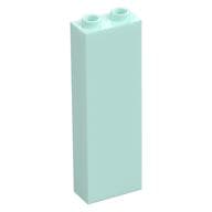 Brick 1 x 2 x 5 with Hollow Studs em Água-marinha claro