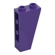 Brick Sloped Inverted 75° 2 x 1 x 3 em Roxo escuro