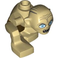 Body / Head Gollum, Wide Eyes Print