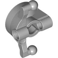 Technic Steering Portal with 2 Pin Holes and 2 Ball Joint Arms em Cinza azulado claro
