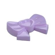 Headwear Accessory Bow with Heart, Long Ribbon and Pin