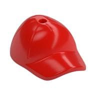 Hat / Cap Short Curved Bill with Seams and Hole on Top
