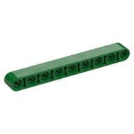 Technic Beam 1 x 9 Thick em Verde