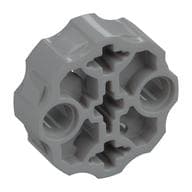 Large Figure Weapon, Barrel with 2 Pin Holes and 3 Axle Holes em Cinza azulado claro