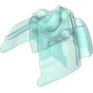 Large Figure Foot, Short with Ball Joint Socket em Azul claro translúcido